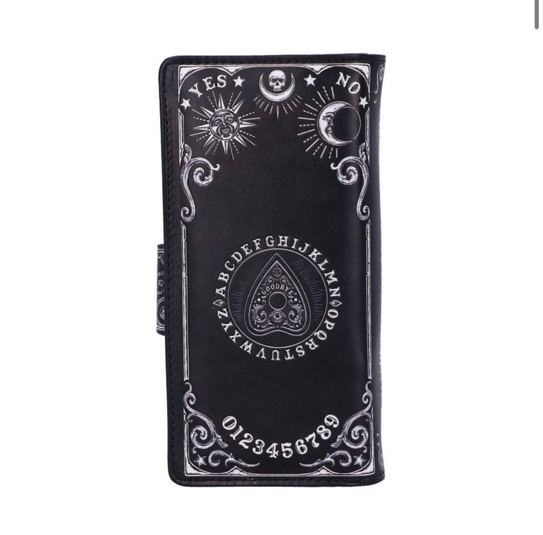 Spirit Board Planchette Embossed Purse 18.5cm | Witchcraft | Wiccan | Pagan | Gothic | Planchette | Coin Purse | Accessories | Occult