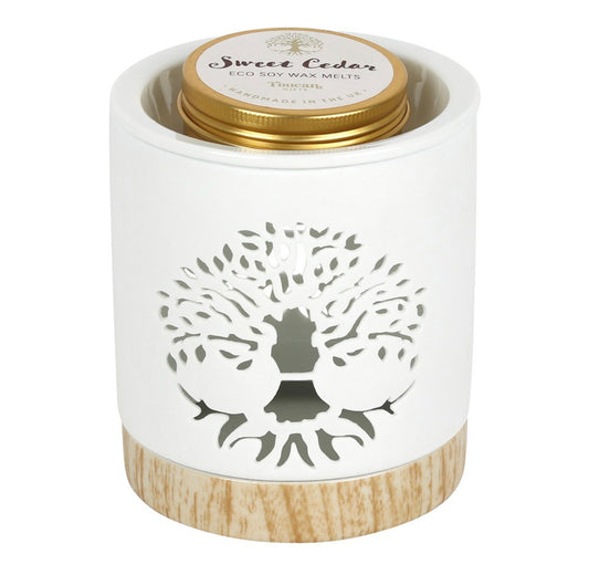 Tree of life wax warmer gift set
