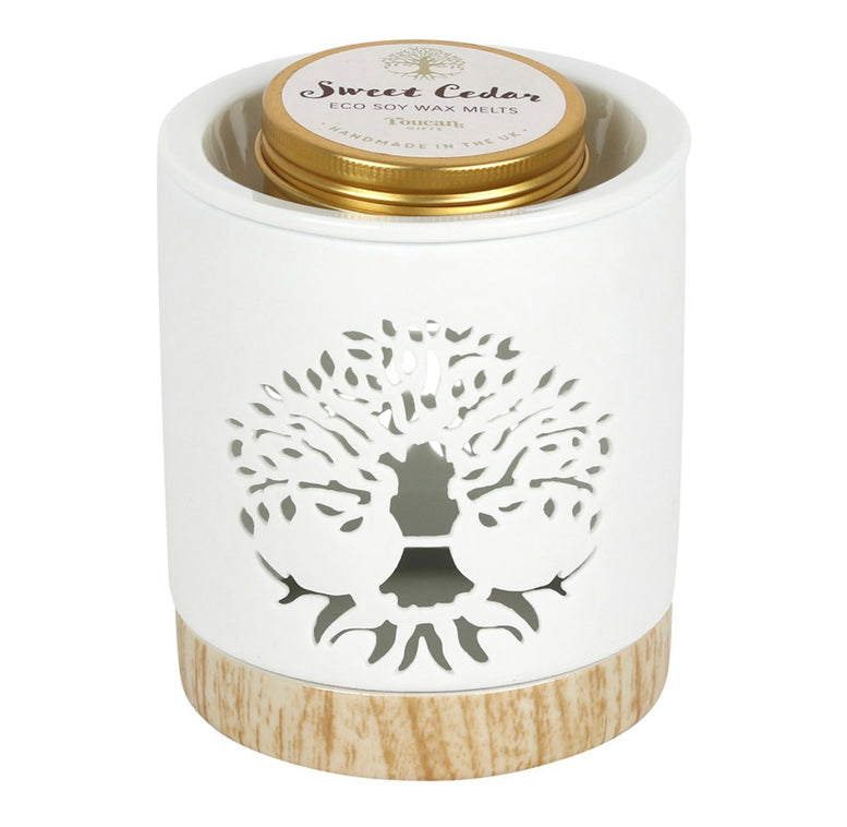 Tree of life wax warmer gift set