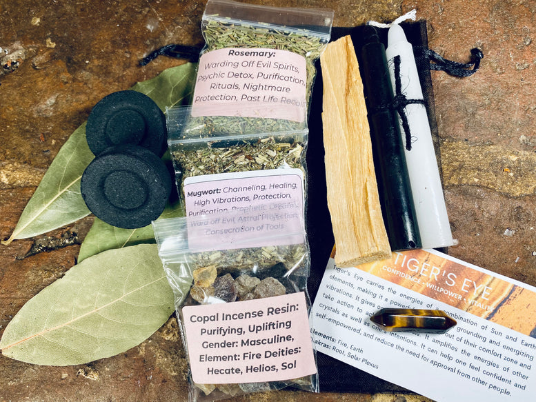 Witches Cauldron Protection and Banishing Spell Bag | Wiccan | Pagan | Witchcraft | Cauldron | Spell