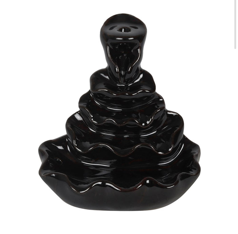4 Tier Ripple Back flow Incense Burner