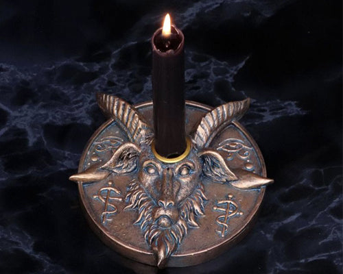 Baphomet's Prayer Incense and Candle Holder