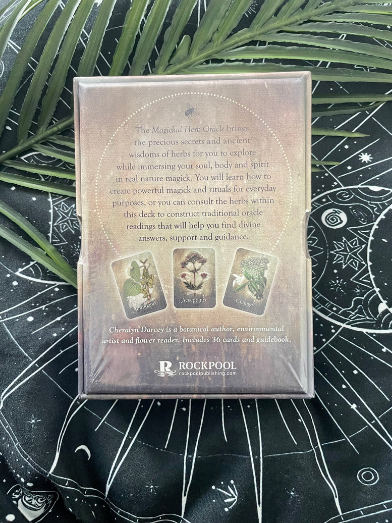 Magickal Herb Oracle | Oracle Cards | Tarot | Divination | Witchcraft | Wiccan | Pagan | Herbs | Guidance | Spirit Work | Mystic | Card Read