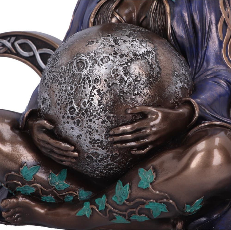 Triple Moon Goddess Statue 36cm | Witchcraft | Wiccan | Pagan | Figurine | Deity | Altar