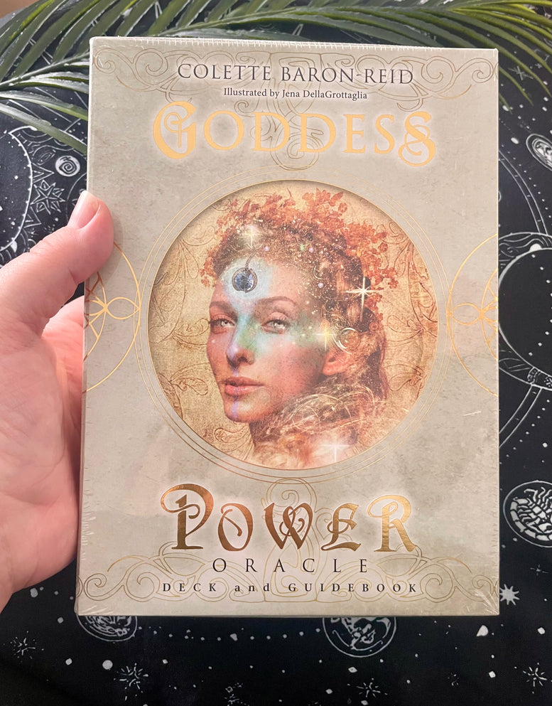 Goddess Power Oracle Cards Deluxe Edition | Tarot | Tarot Cards | Goddess | Gift | Witchcraft | Wiccan | Pagan | Deck | Reading | Mystic