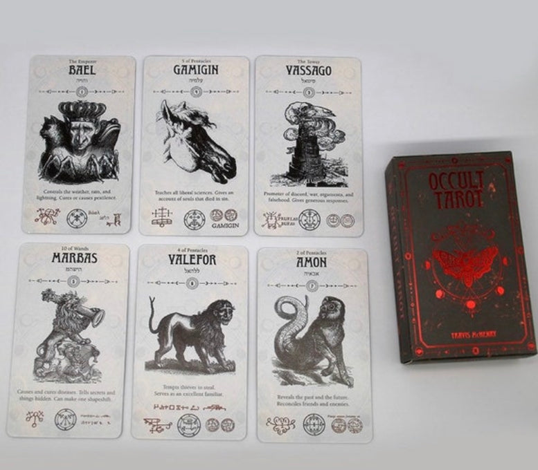 Occult Tarot Cards | Tarot Deck | Divination | Wicca | Pagan | Witchcraft