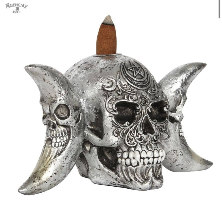 The Dark Goddess Back Flow Incense Burner by Alchemy