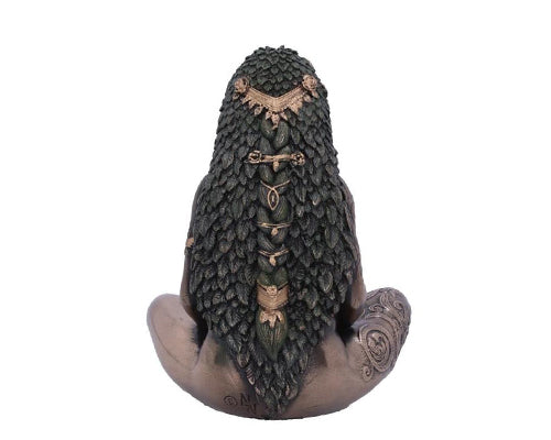 Mini Mother Earth Art Figurine 8.5cm | Gaia | Wiccan | Pagan | Resin | Bronze | Witchcraft
