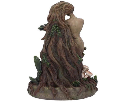 Lady Earth Female Tree Spirit Natural Backflow Incense Burner