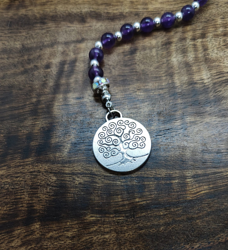 Witches Crystal & Charm Prayer Beads | Deity Worship | Chant | Mantra | Goddess | Witchcraft | Wiccan | Pagan | Gift | Sabbats | Lunar Month