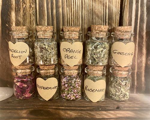 Small 7ml Herbs & Flowers individual Bottles