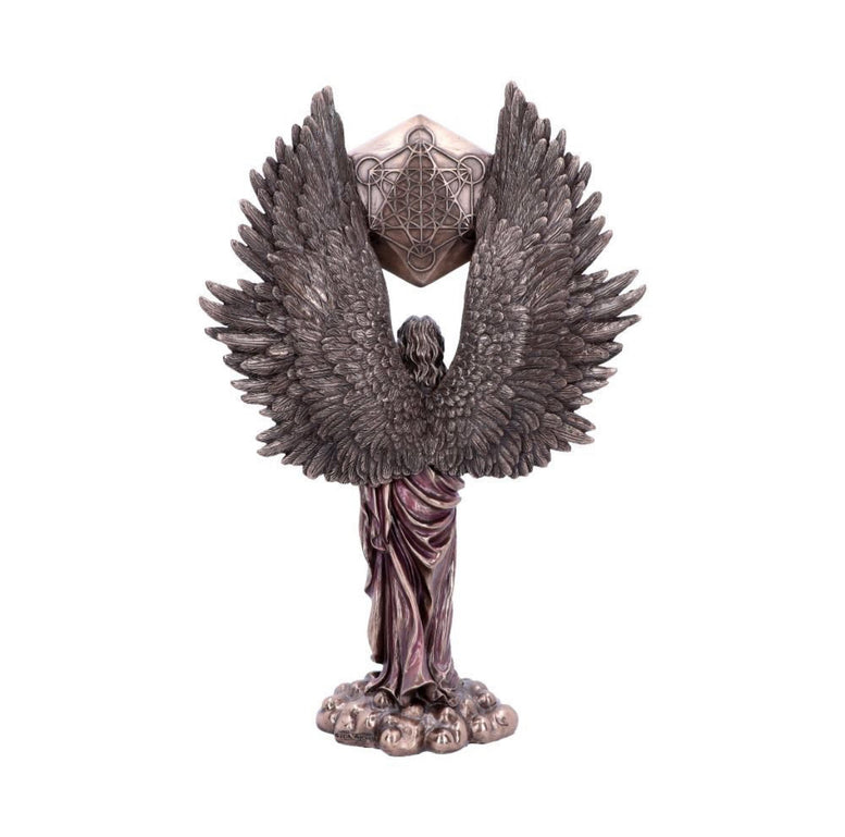 Ethereal Metatron Angel Bronze Figurine 35cm | Geometry | Flower of Life | Witchcraft | Wiccan | Pagan | Deity | God