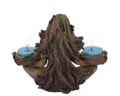 Balance of Nature 19cm Female Tree Spirit Tealight Candle Holder | Deity | Goddess | Wiccan | Pagan