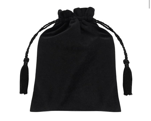 Black Tarot Readings Drawstring Pouch