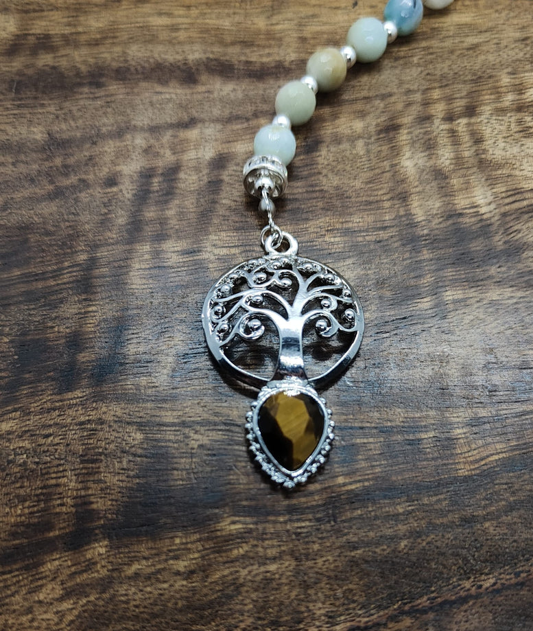 Witches Crystal & Charm Prayer Beads | Deity Worship | Chant | Mantra | Goddess | Witchcraft | Wiccan | Pagan | Gift | Sabbats | Lunar Month