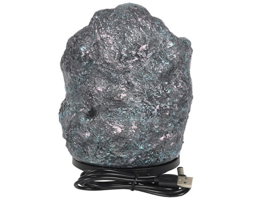 Purple Crystal Cave Electric Aroma Diffuser - FREE oil included