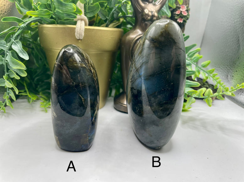 High Grade Flashy Labradorite Polished Freeform’s | Crystals | Reiki | Chakra | Gemstones | Shiny Rainbow Crystal | Home Decor | Rainbow