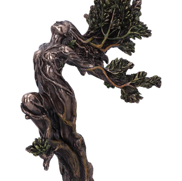 Bronze Mythological The Forest Nymph Elemental Figurine 25cm | Goddess | Deity | Pagan | Witchcraft | Wiccan | Ornament | Statue | Art