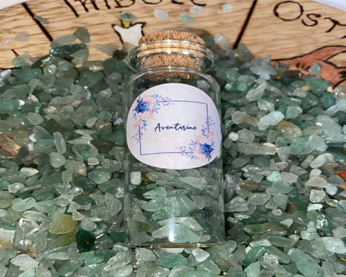 15ml Aventurine Crystal Chips Bottle