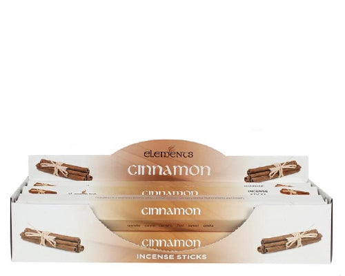 1 PACK OF 20 STICKS - ELEMENTS CINNAMON INCENSE STICKS