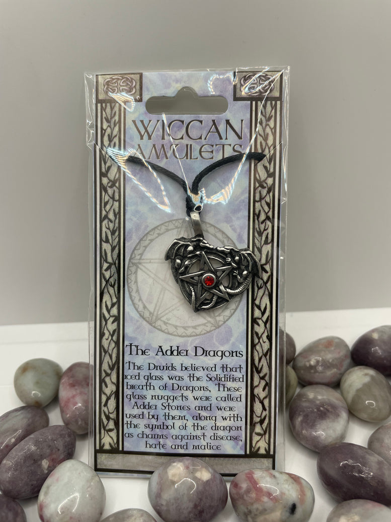 Wiccan Amulet Charm Necklaces