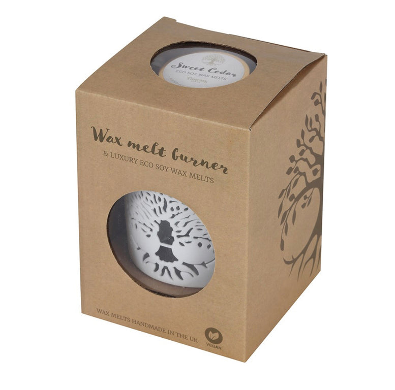 Tree of life wax warmer gift set