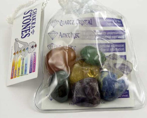 Chakra Stones With Wash Bag