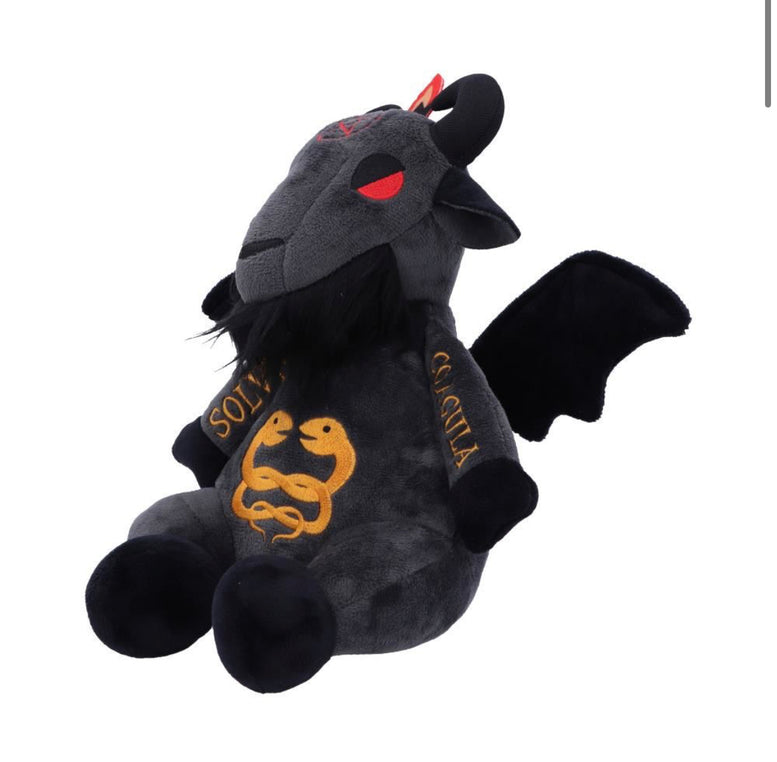 Fluffy Fiends Baphomet Cuddly Plush Toy 22cm | Teddy | Witchcraft | Wiccan | Pagan | Goth | Gothic | Occult