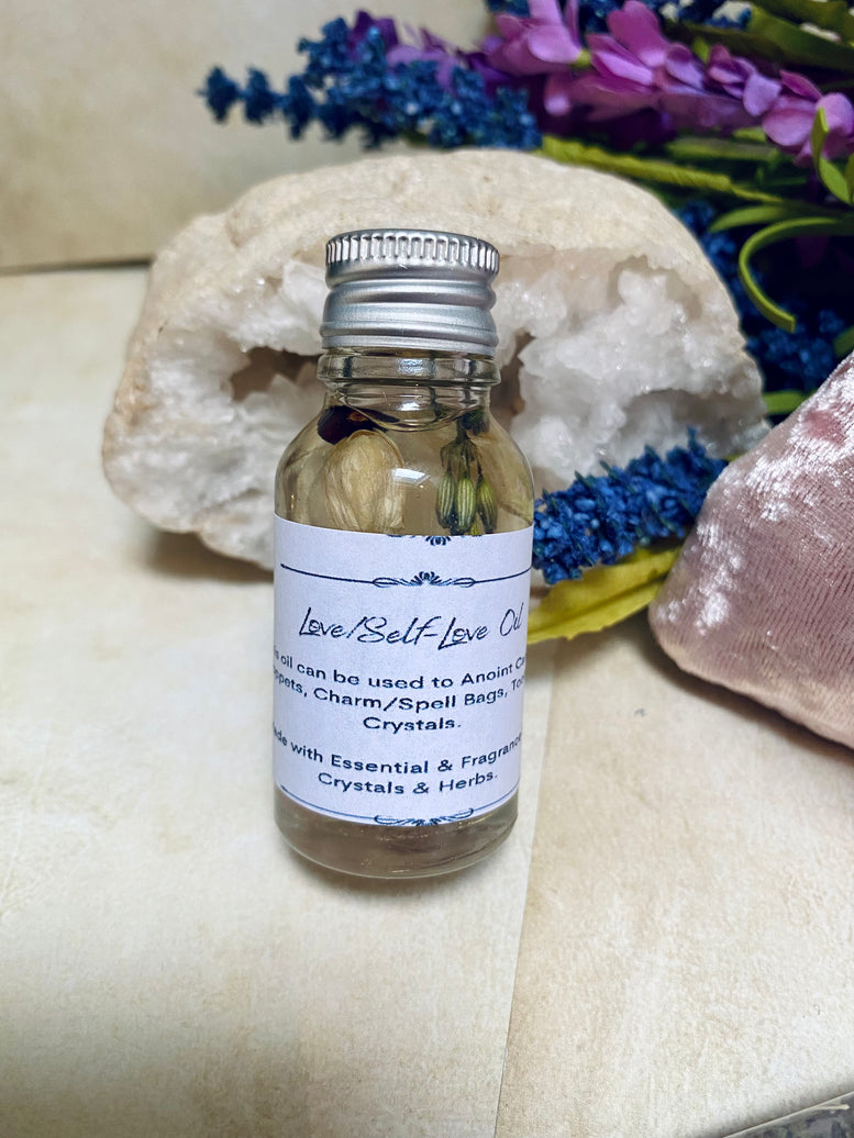 Love/Self-Love Spell Bag Making Kit | JuJu | Mojo | Love | Self Love | Pagan | Witchcraft | Wiccan | Spell | Love Spell | Herbs | Oils | Kit
