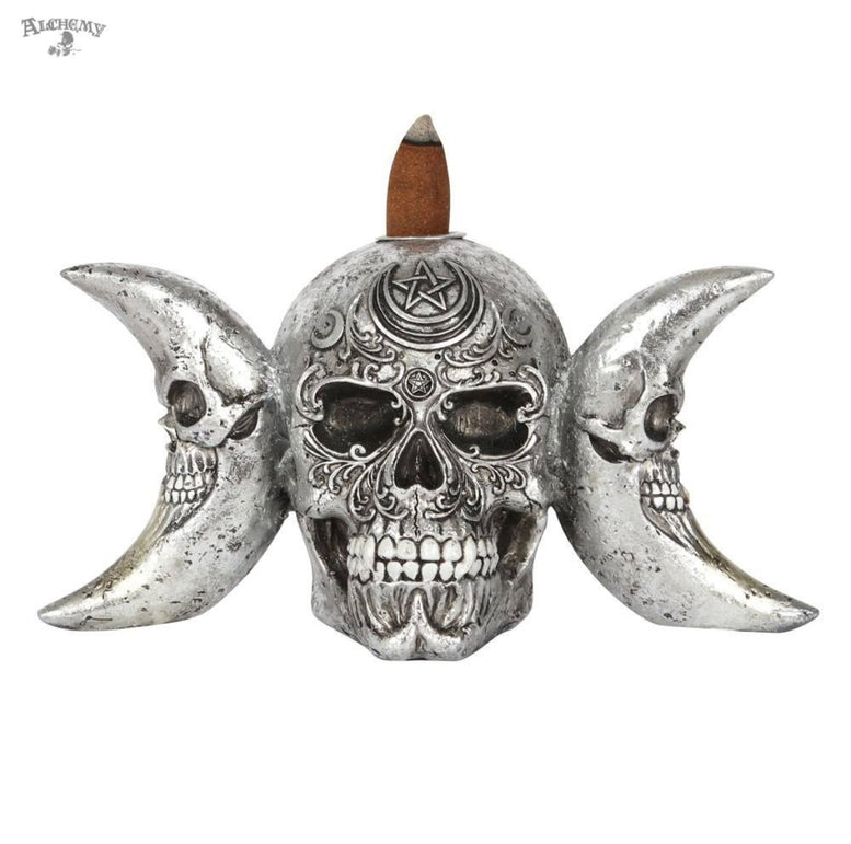 The Dark Goddess Back Flow Incense Burner by Alchemy