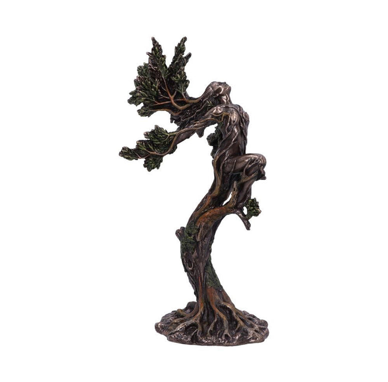 Bronze Mythological The Forest Nymph Elemental Figurine 25cm | Goddess | Deity | Pagan | Witchcraft | Wiccan | Ornament | Statue | Art