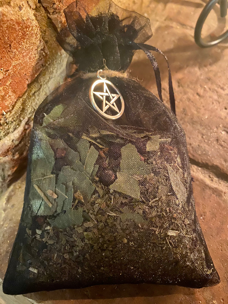 Witch’s Shield Sachet - Curse Breaker, Black magic protection