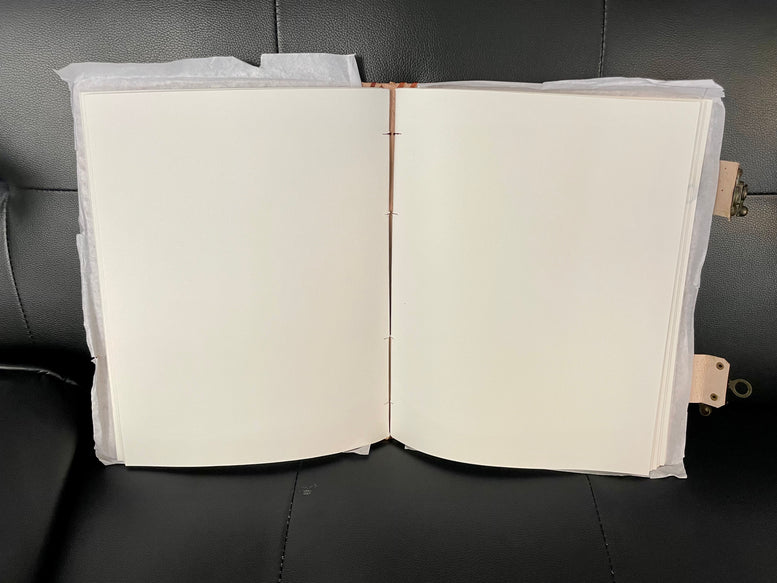 Huge Flower of Life Leather Book 10x13” (200 pages) Book Of Shadows | Leather | Journal | Witchcraft | Wicca | Spells | Spell book | Book