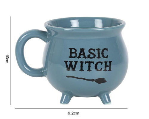Basic Witch Cauldron Mug | Cup | Teacup | Goth | Wiccan | Pagan