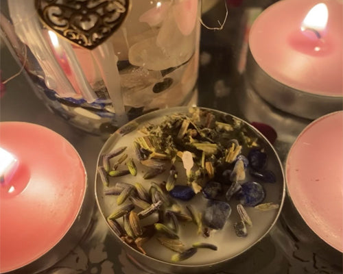 Lucid Dreams Tea-Light Spell Candle