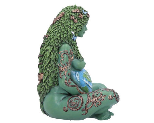 Small Ethereal Mother Earth Gaia Art Statue Painted Figurine 17.5cm