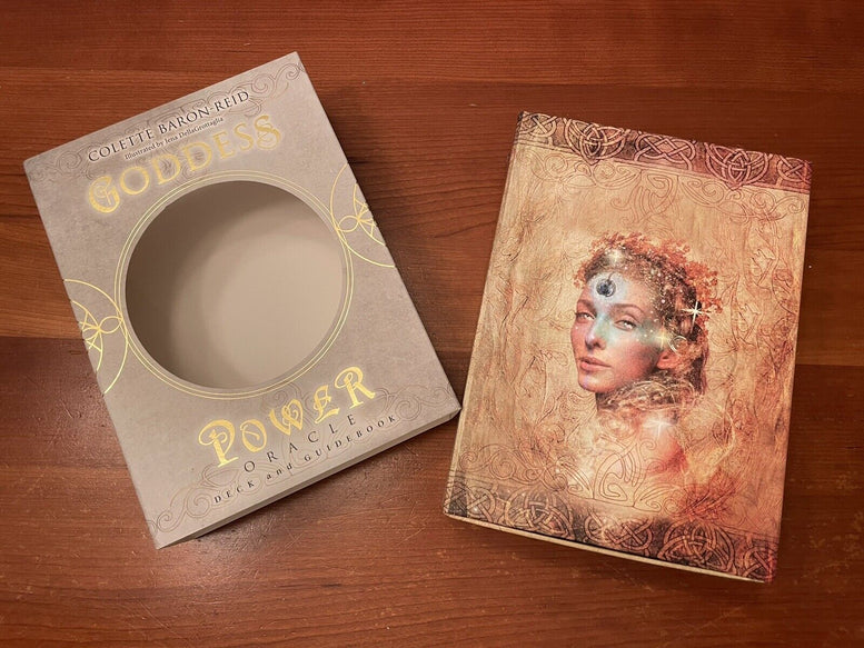 Goddess Power Oracle Cards Deluxe Edition | Tarot | Tarot Cards | Goddess | Gift | Witchcraft | Wiccan | Pagan | Deck | Reading | Mystic
