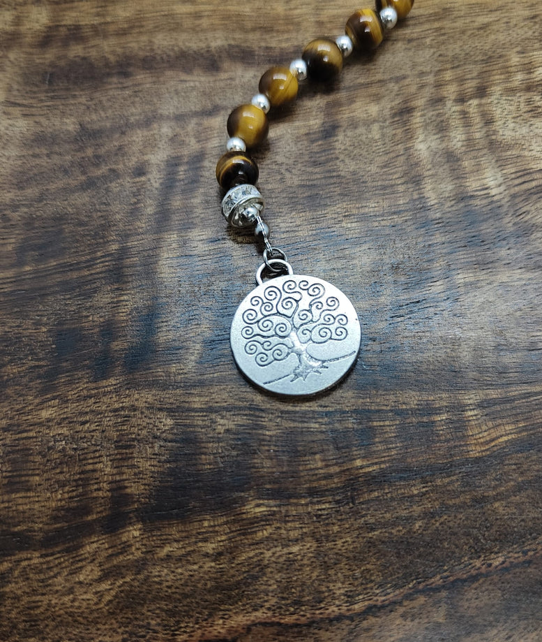 Witches Crystal & Charm Prayer Beads | Deity Worship | Chant | Mantra | Goddess | Witchcraft | Wiccan | Pagan | Gift | Sabbats | Lunar Month