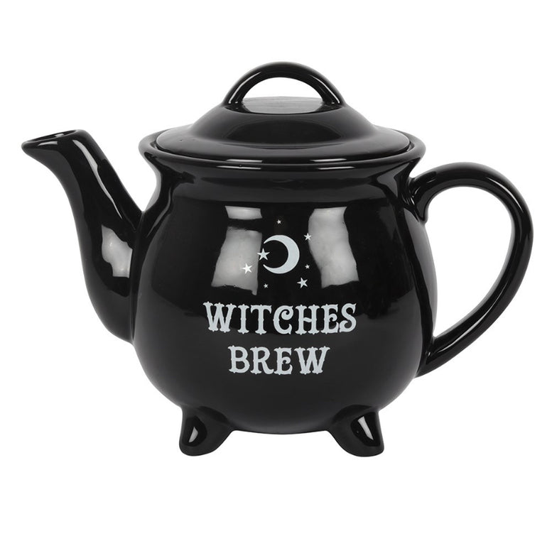 Witches Brew Ceramic Cauldron Tea Set | Cauldron | Wicca | Pagan | Goth