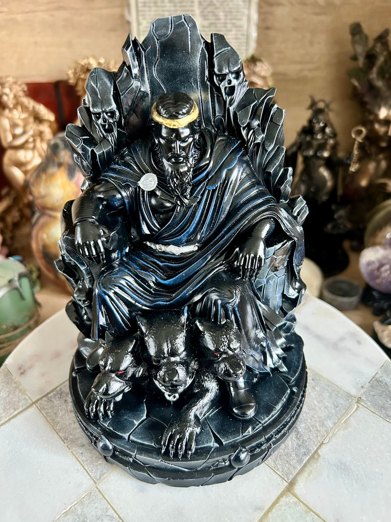 Hades & Cerberus Statue