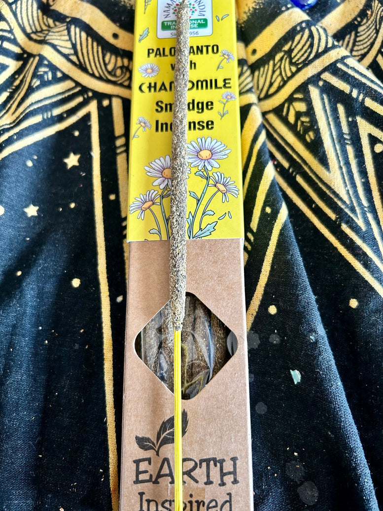 Earth Inspired Smudge Incense | Palo Santo | Rose | Lemongrass | Chamomile | Rosemary | Herbs | Fragrance | Witchcraft | Wiccan | Pagan