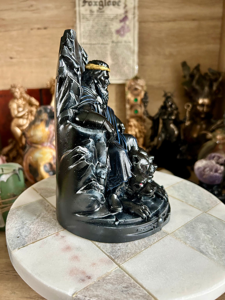 Hades & Cerberus Statue