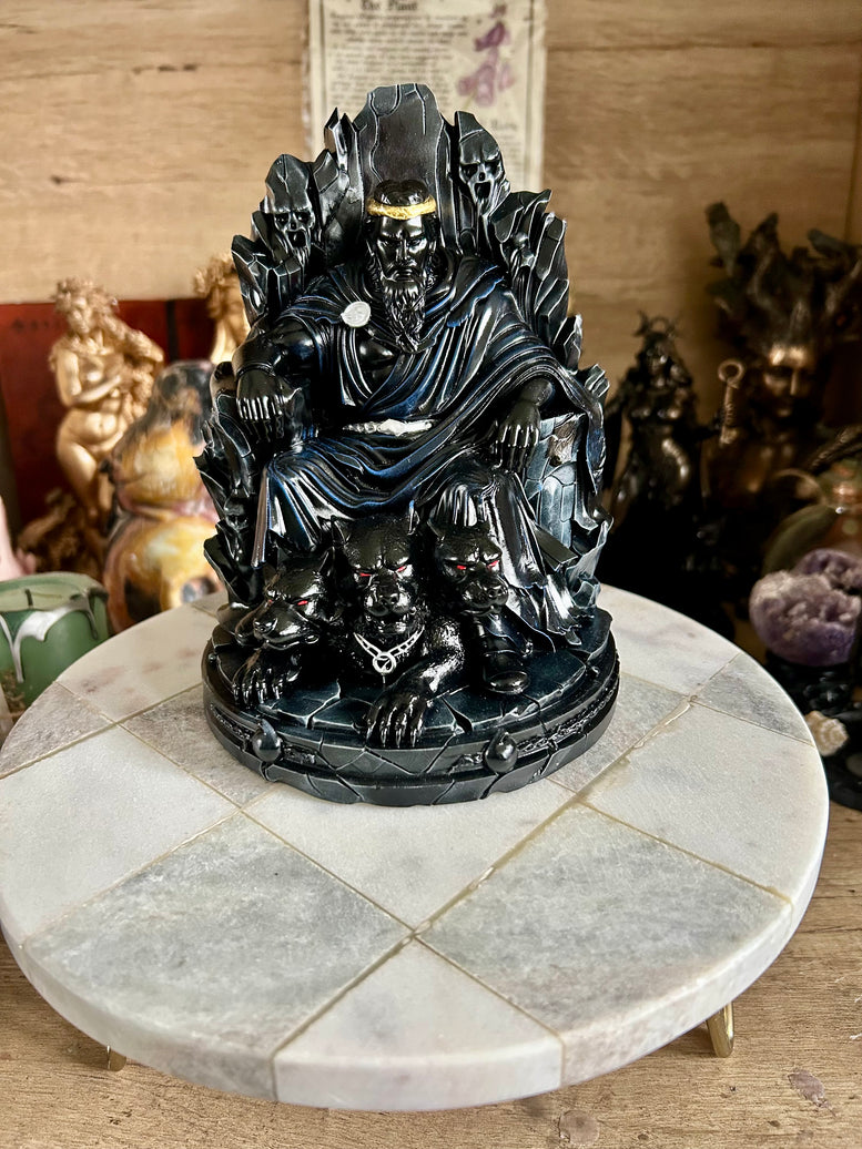 Hades & Cerberus Statue