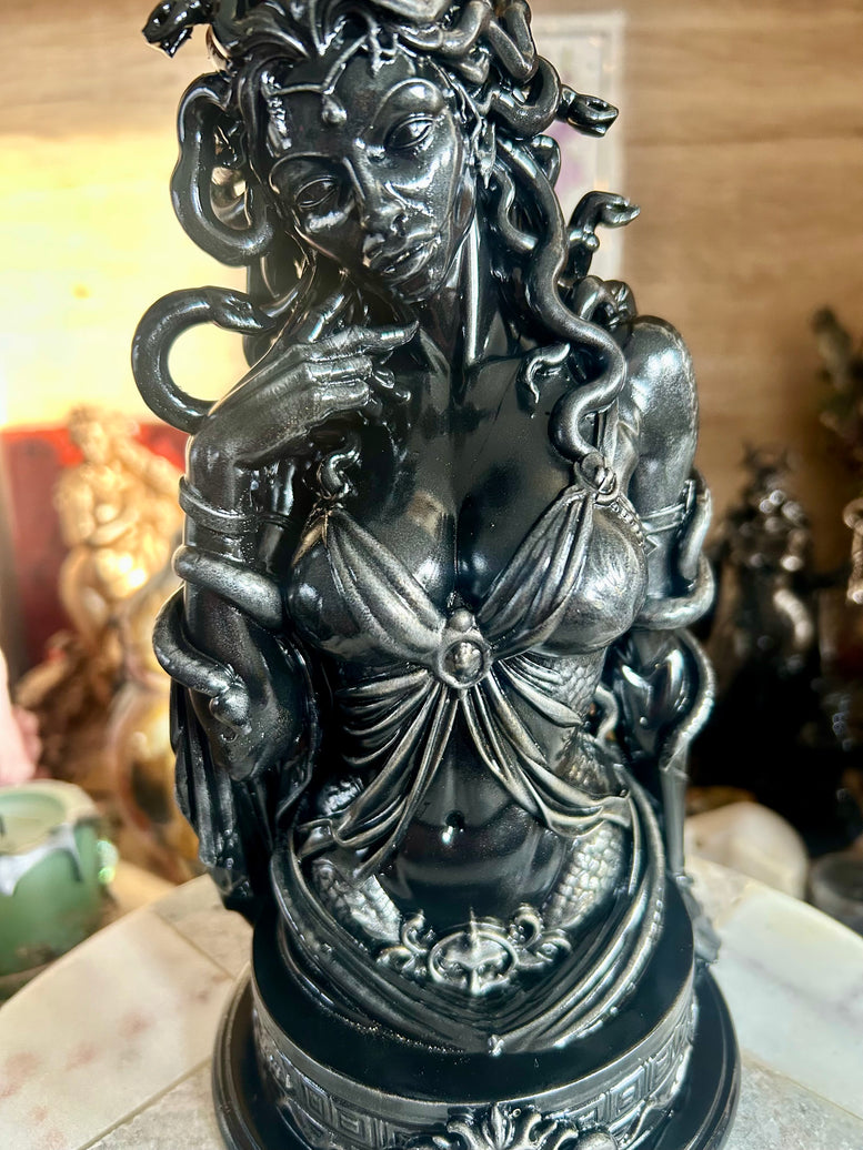 Medusa 3D Resin Statue 22cm Tall Intricate