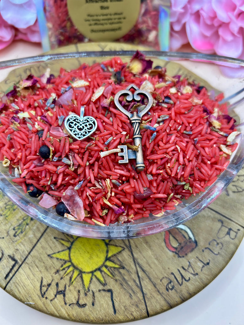 Love Attraction Ritual Rice - Aphrodite - Love - Self Love - Witchcraft - Wicca - Pagan