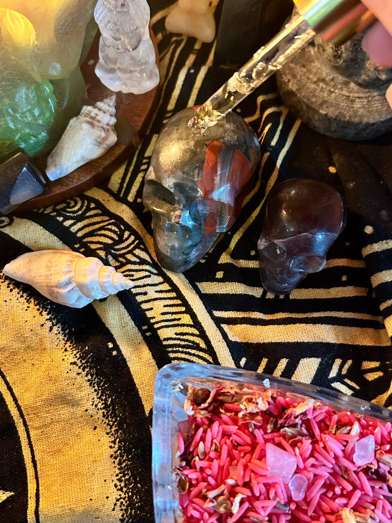 Protection Spell Oil for anointing on candles, tools and crystals Daily Therapeutic Therapy Healthy Wellness Aromatherapy Essential