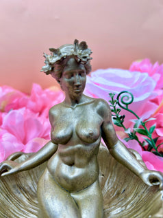 Unique Aphrodite/Venus Resin Offering Bowl  | Statue | Witchcraft | Wiccan | Pagan | Art | Home Decorations | Goddess Of Love | Deity