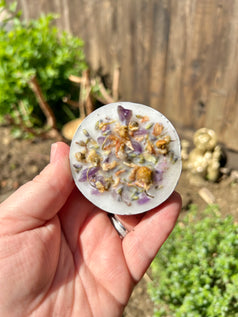 Calming Xl Tea-light Spell Candles Gift Set | Spell Candles | Witchcraft | Wiccan | Pagan | Peaceful | Aromatherapy | Fragrance | Crystals
