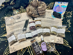 Witches Home Protection Spell and Witch Ball making Kit | Spell candles | Spell Oils | Magic | Witchcraft | Wiccan | Pagan | Crystals | Gift