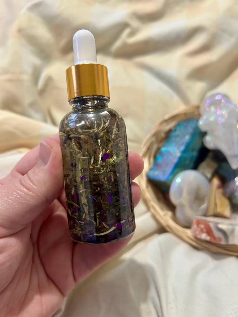 Hades Oil - Mystical Rituals for Protection and Healing spell oil for witchcraft Wicca and pagan rituals